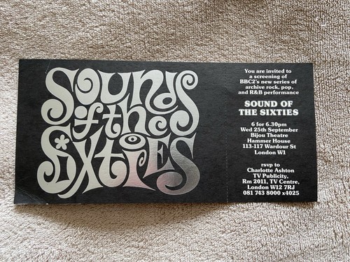 Sounds the sixties bbc 2 - sounds,